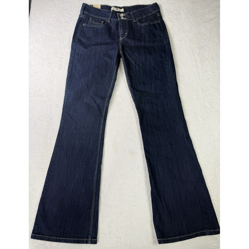 Levi's 526 Slender Boot Cut Jeans Women's Size 8 Dark Wash Denim NWT